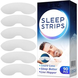 Tiras Antirronquidos para Dormir  Cinta para Boca, 90 Unidades                                                                                        