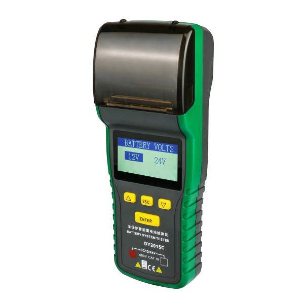 DUOYI 12V/24V Battery Tester Lead-acid Battery Analyzer Diagnostic Tool CCA