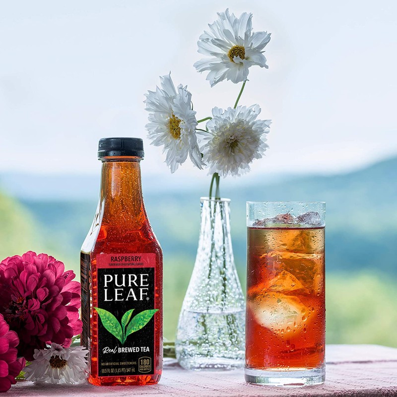 Pure Leaf Iced Tea, Sweetened 3 Flavor Variety Pack, 18.5