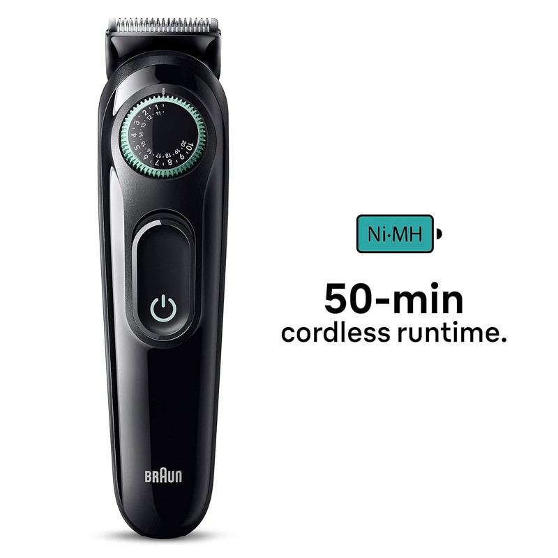 Braun All-In-One Style Kit Series 3 3450, 5-in-1 Trimmer for