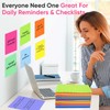 (12 Pack) Lined Sticky Notes 4x6 Inch, 12 Bright Colors