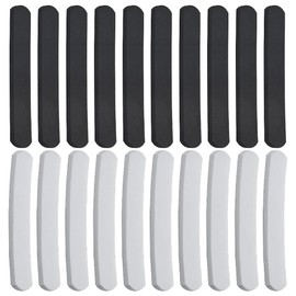 WMYCONGCONG 30 Pcs Hat Size Reducer Hat Sizing Foam Tighten Reducing Tape Thick Sweatband Tapes Reduce Insert for Men Women Hats Caps, Black and White