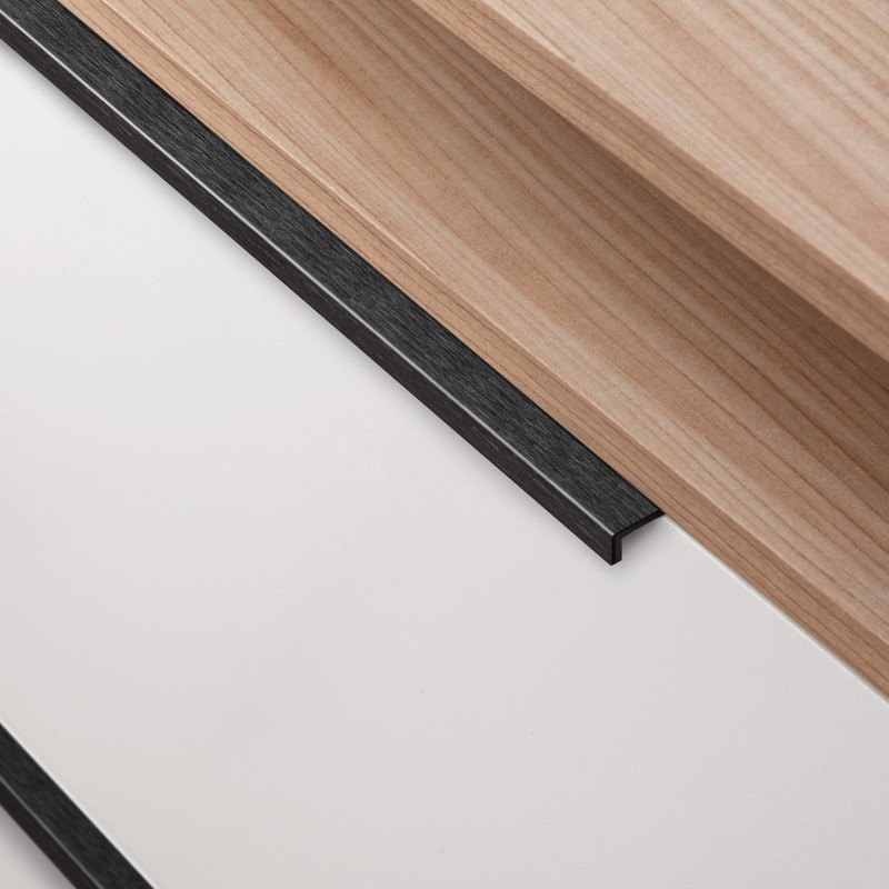 JUVA Cabinet handle, AG10011, furniture handle, 496 mm, 1 piece,