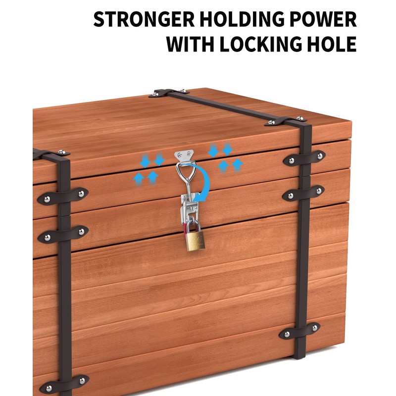 Vicuna R 8Pack Heavy Duty Toggle Latch Clamp 4002, Adjustable