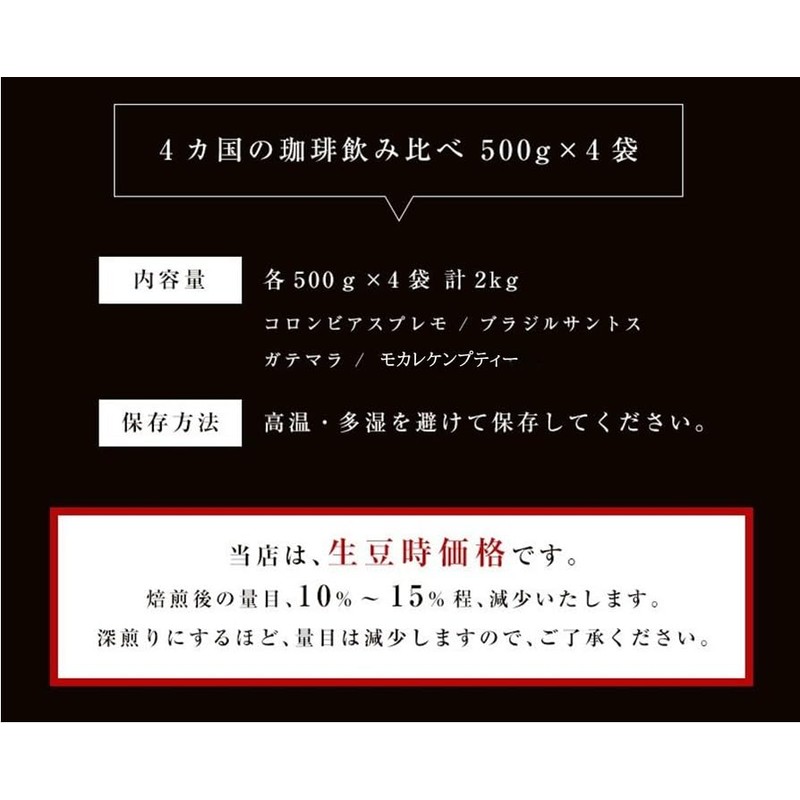 Baisen Kobo Coffee Club Roasting Your Choice] Coffee Drinking Comparison