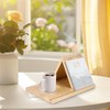 BTBHIHO Reading Book Shelf with Drink Holder, Small Reading Book