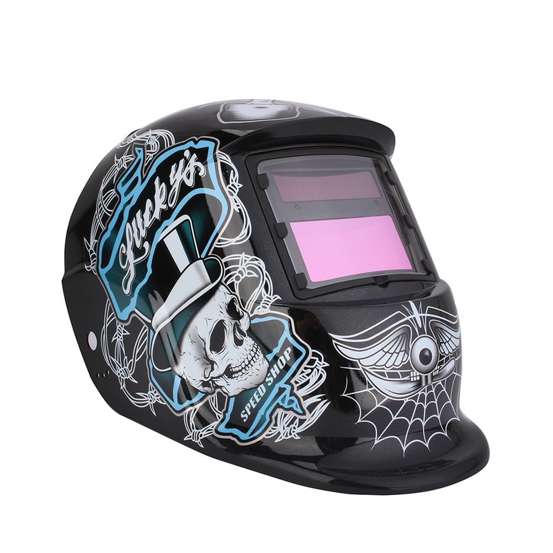 Leopard Auto Darkening Welding Helmet Mask Welders Grinding Function Solar