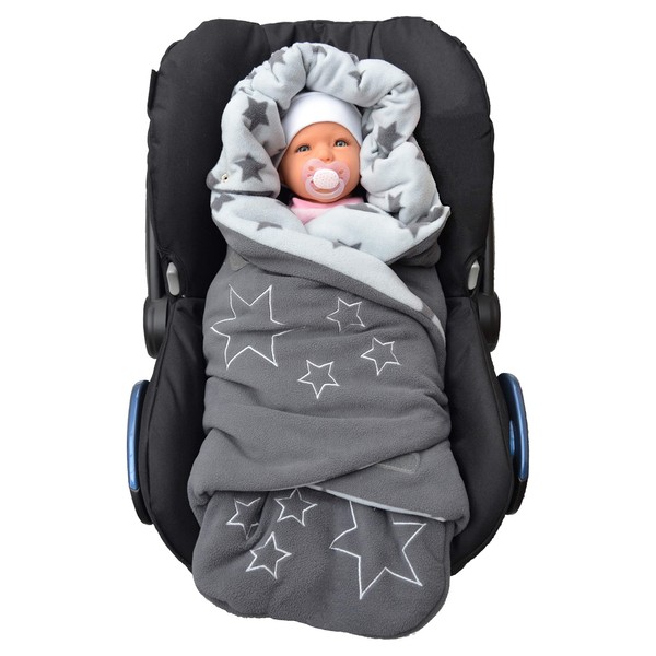 Lilly and Ben® Swaddling Blanket | Oeko-Tex Fleece Blanket for