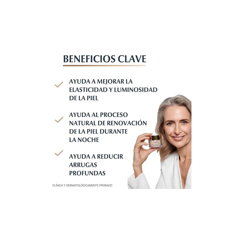 Crema Facial Antiarrugas Eucerin Elastic Filler Noche 50ml