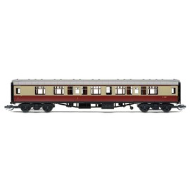 Hornby TT:120 Model Railway TT4005B BR Mk1 Composite Corridor E15481 - Era 4 Coaches and Coach Packs, Red