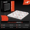 A-Premium Filtro de aire de habitáculo 2-PC compatible con Mazda