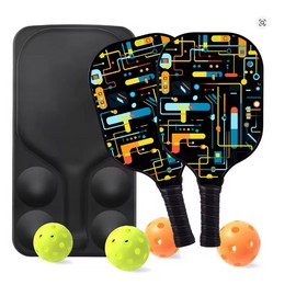 Toolzia Pickleball Paddle - Lightweight Fiberglass Paddle
