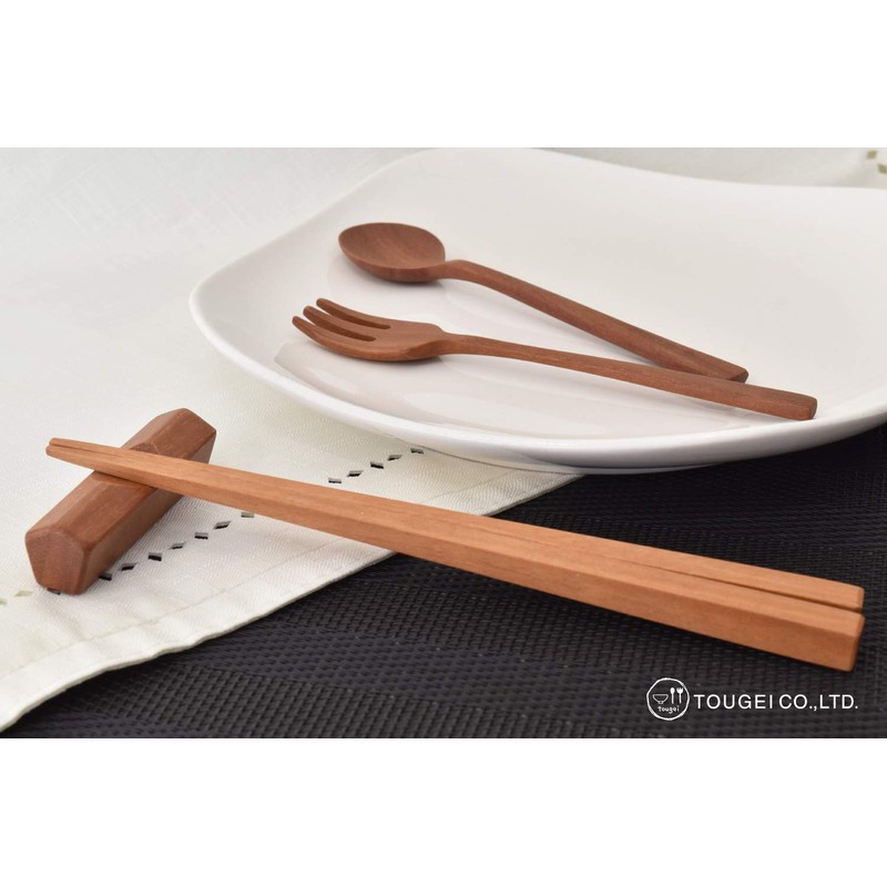 TOUGEI Gift Nature Gift Chopsticks Set, Children's Cutlery Set, Natural