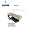 saicara Allday Comfort Mini Supports Heel, Metatarsal and Balls, Size