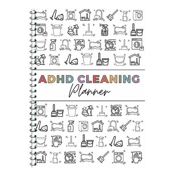 Adhd Planner Cleaning Schedule DIY Schedule & Organizer Contains Daily,