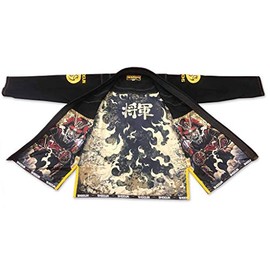 SHOGUN Fight Brazilian Jiu Jitsu Gi Samurai Premium 450g Pearl Weave Cotton BJJ (A2L)