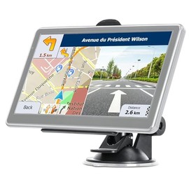 GPS Navigator for Car Truck RV with Two Chargers, 7 Inch Touch Screen