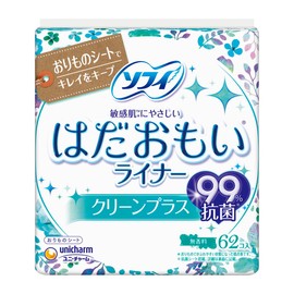 Sofy Hadamoi Liner Clean Plus, Pack of 62 x 4 Packs
