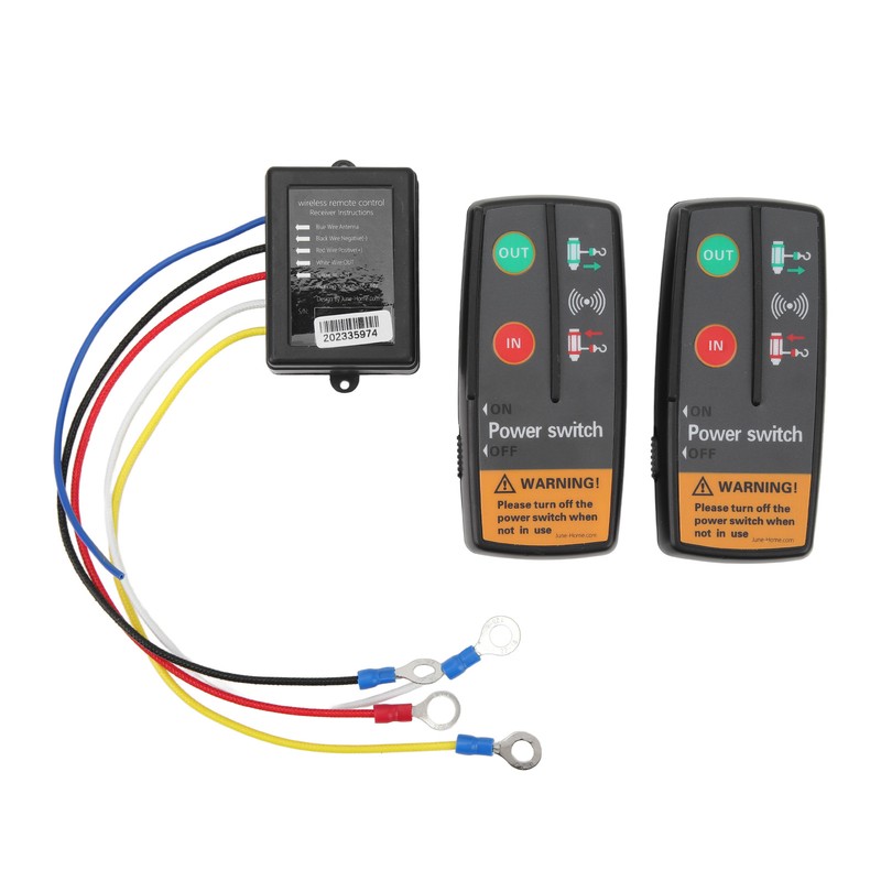 Wireless Winch Remote Control Kit 12V 24V Fast Response 50