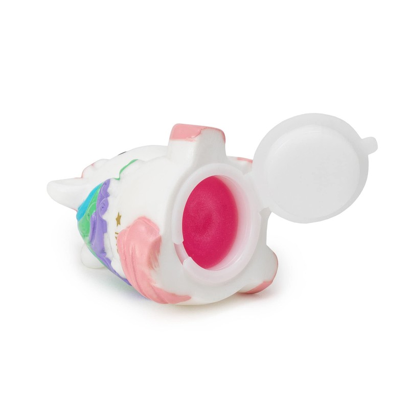 Legami - Lip Gloss Vanilla Flavour for Girls, Transparent, Pink,