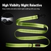 Heavy Duty Double Handle Reflective Leash for Large Breed Dogs