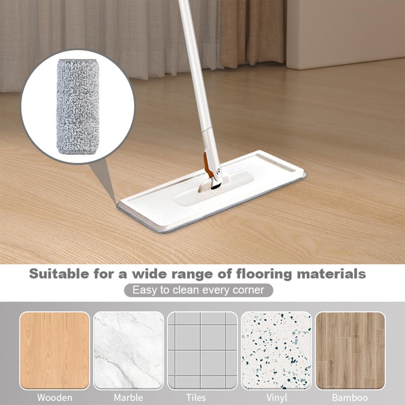 5 x Microfibre Cloth Pads for Mediashop Livington Touchless Mop