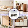 120 Pcs Furniture Connector Hardware Fixings Set, Includes 40 Furniture