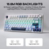 MechLands Aula F75 PRO 75% Wireless Gaming Keyboard, Gasket Mechanical