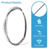 sourcing map 10 Feet Nitinol Wire, 0.5mm 70° Super Elastic
