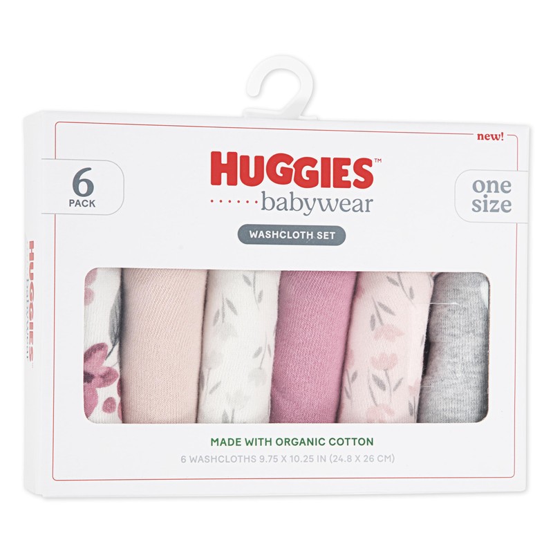 Huggies 6-Pack Washcloths