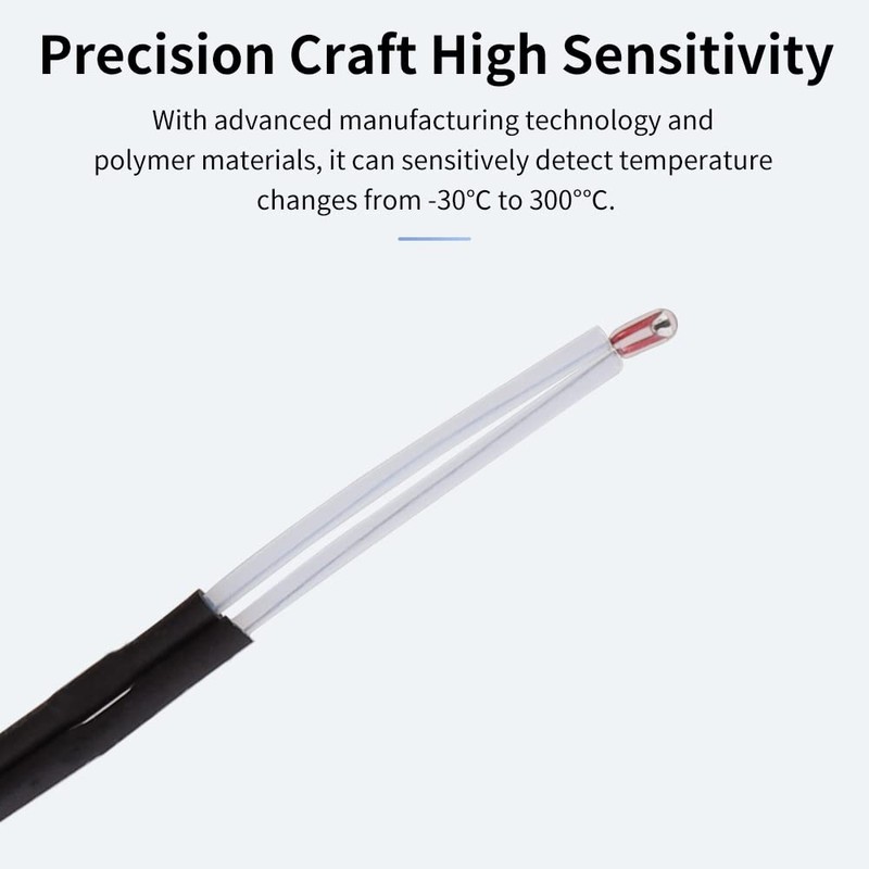 Creality Original 3D Printer Thermistor Temp Sensor NTC100K 5 Pack