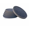 Absorbent Coasters for Drinks - 6packs, Silicone Coasters with Soft