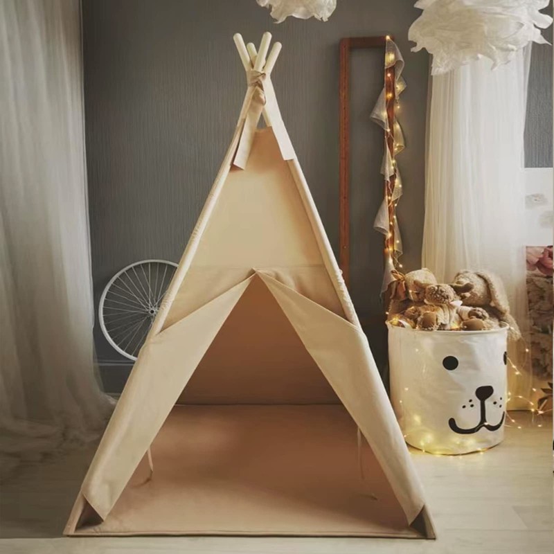 RongFa Teepee Tent for Kids-Portable Children Play Tent Indoor Outdoor