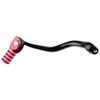 Tusk Folding Shift Lever Black/Red Tip - Fits: Honda CR250R