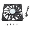 140mm 4 Pin PWM Case Fan Ultra Thin 15mm 1100RPM