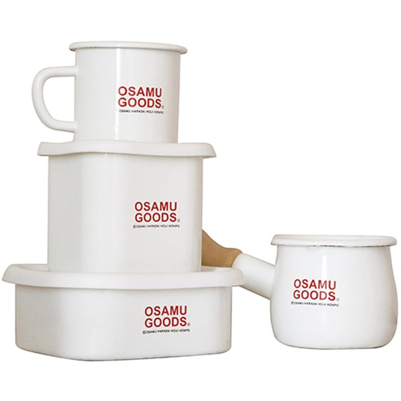 OSAMU GOODS Hollow Square Stocker White Size: Approx. W16 D16