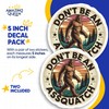 Bigfoot Stickers - Funny Sasquatch - Dont be an Assquatch