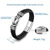 To My Man, Infinity Leather Bracelet Husband Gifts from WifeI