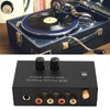Phono Preamp RCA L R Input Output Level Turntable Volume