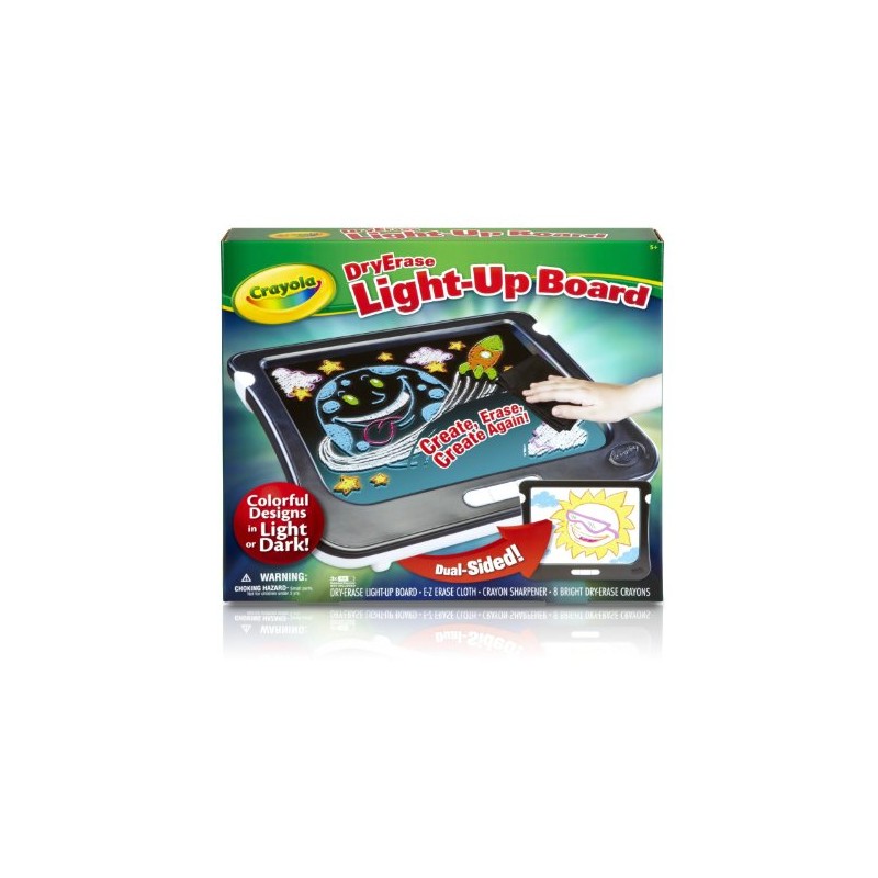 Crayola Dry Erase Light Up Board Drawing Set Age 5+