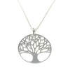 Strictly Gifts Women's Sterling Silver Cut Out Tree of Life