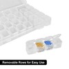 GCYQOOD Diamond Painting Bead Storage Containers, Diamond Art Accessories，1 Pack