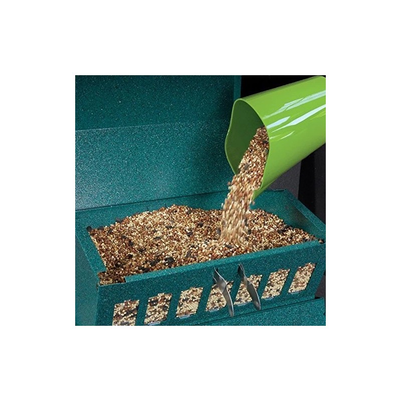 Heritage Farms Absolute II Squirrel-Proof Bird Feeders Green Heritage Farms