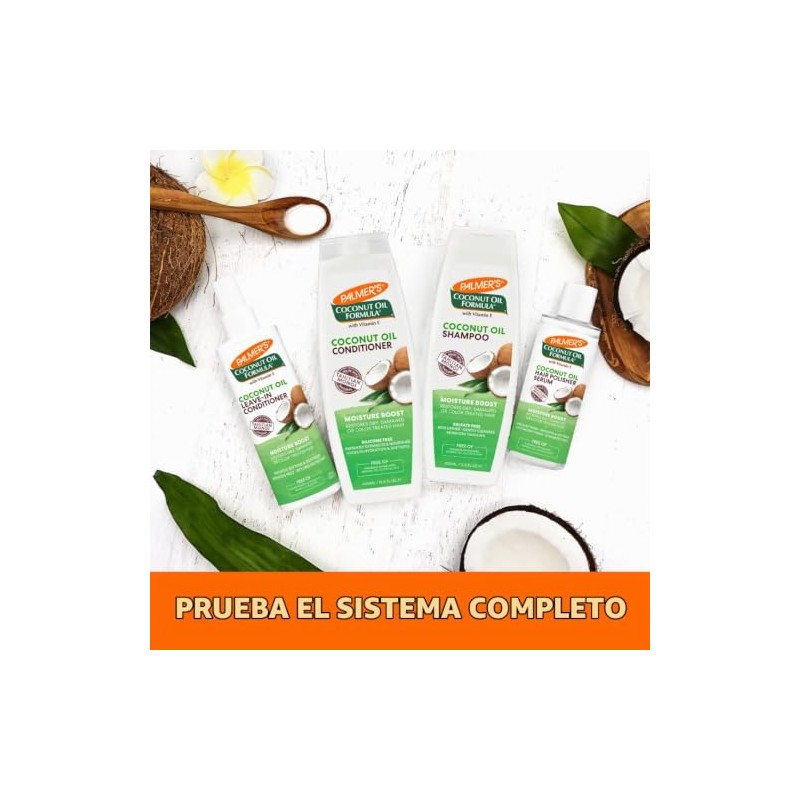 Palmers Coconut Oil Formula Moisture Boost, Acondicionador Leave-In Sin Enjuague,