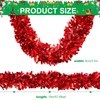 59 Feet Christmas Tinsel Garland Tree Decorations Ornament Glitter Twist