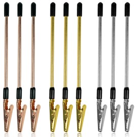 9 PCS Bracelet Helper Tool, Hand Bracelet Clasps and Closures Fastener Fastening and Hooking Tools for Necklace Bracelet Watch Clasps Zippers Portable Bracelet Fastening Aids (gold, silver, rose gold)