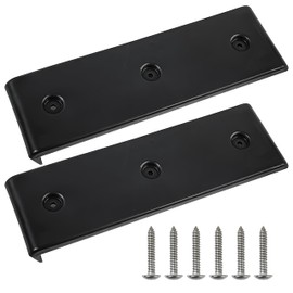 NICERINC Boat Trailer Glide Bunk Enders，Boat Trailer Bunk for Launching & Loading Boat on/Off Trailer Easier,Boat Trailer Bunk Slicks （Black,3" x 10"