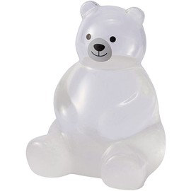 Storm Glass, Weather Forecast, Crystal, Object, Changing Expressions Depending on the Weather, Interior Goods, Present, Gift, Stylish, Cute (White Bear)