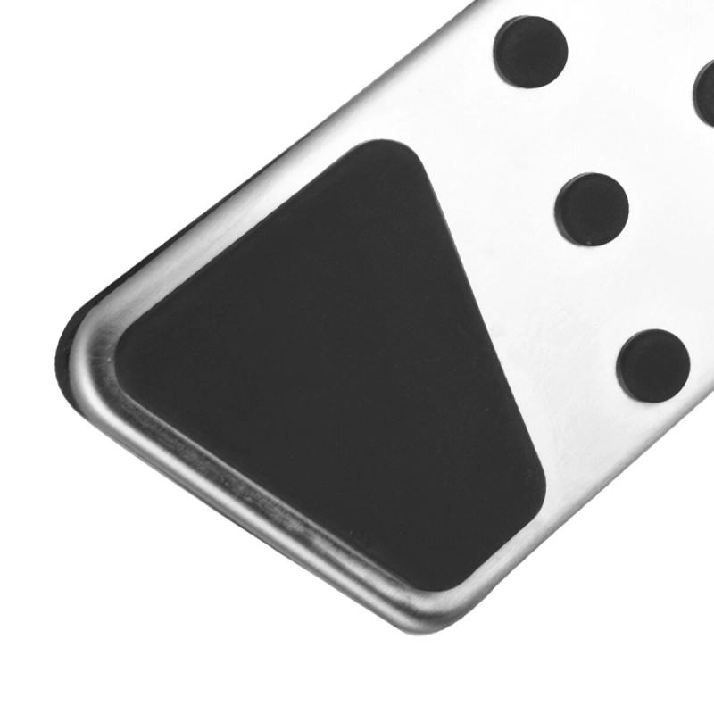 SHENKENUO Silver No Drilling Gas Brake Foot Pedal Cover AT