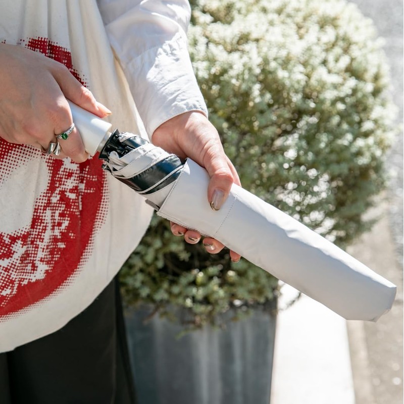 HUS Parasol Auto Open & Close Parasol Lightweight One-Touch Light